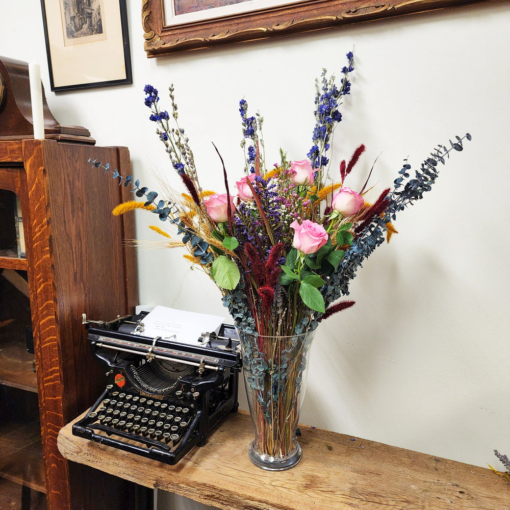 Florist Design HB-2 (Bouquet de fleurs fraîches et sèches de longue durée conçu sur mesure)