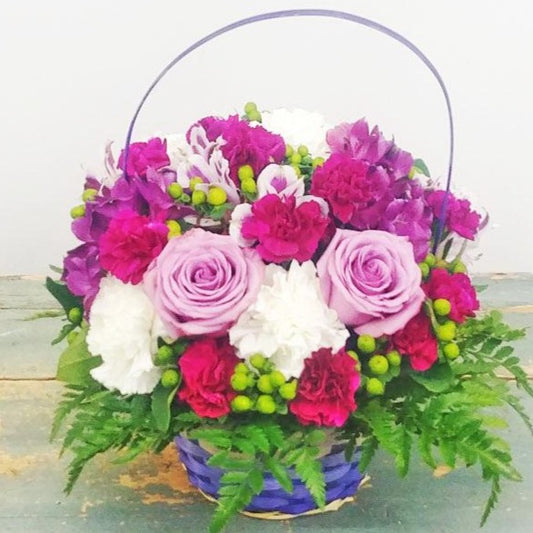 Purple Delights Basket