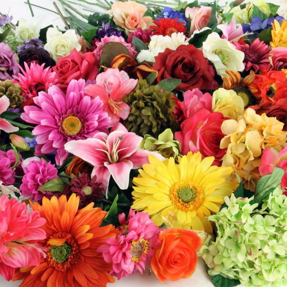 Fleurs en vrac (prix de gros pour les commandes en gros)