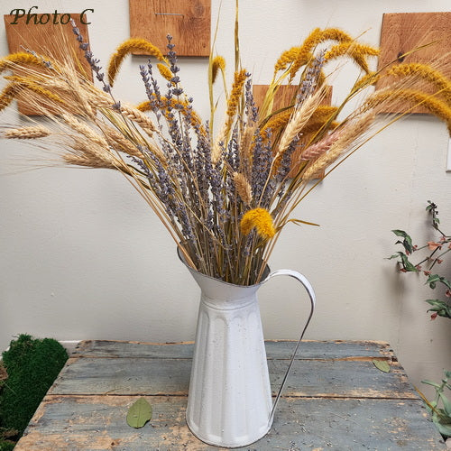 Florist Design HB-1 (Bouquet de fleurs fraîches et sèches de longue durée conçu sur mesure)