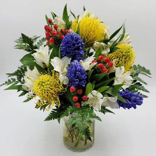 Le bouquet de pensées bienveillantes