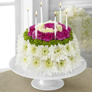 Floral Cake - The Wonderful Wishes™ Floral Cake J-D2-4896