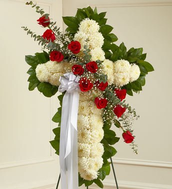 Red & White Funeral Package